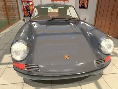 Porsche 911S 1967 3D model