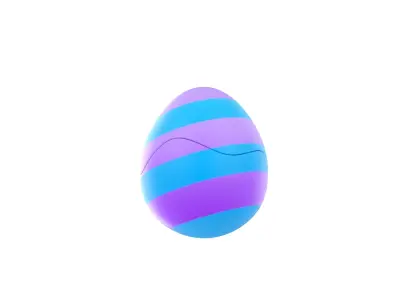 Prop299 Easter Egg 3D model