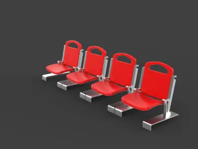 stadium seat  3D model