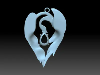 Geese Swans 3D print model