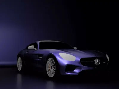 car for gamers 3D model