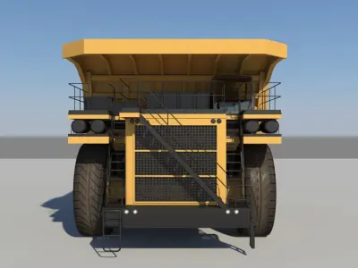 Haul truck 3D model