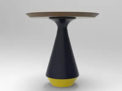 Pefu Coffee Table Low-poly 3D model