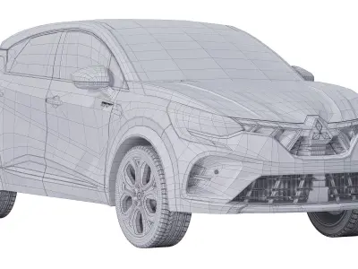 Mitsubishi ASX 2024 3D model