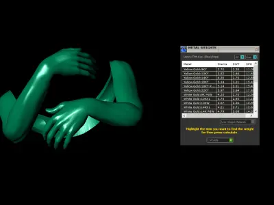 Hug ring 3D print model