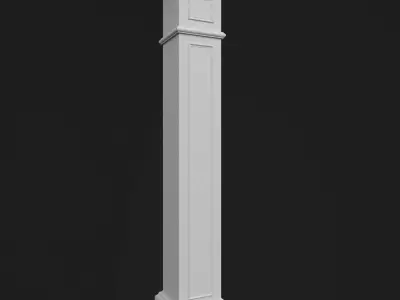 Column Decorative 15 3D model