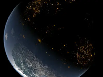 Terran Planet 06 Free 3D model