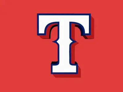 Texas Rangers Team Logo 3D model