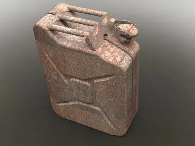 Jerrycan 20 L 3D model