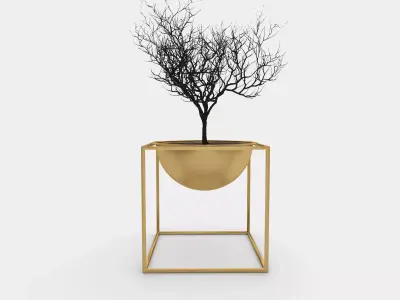 Plant stand bowl 3D model