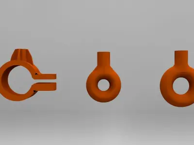 3D printable RC Shock Absorbers - Dampers 3D print model