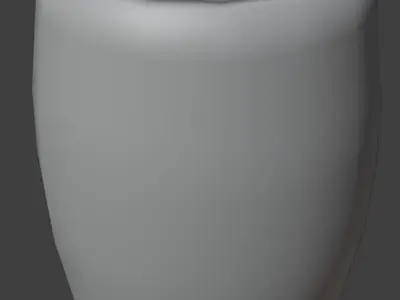 Simple Barrel Free low-poly 3D model