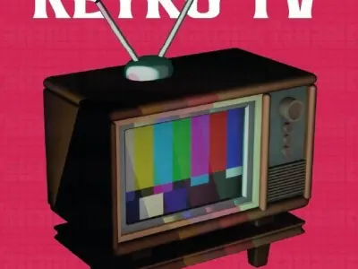 RETRO TV box 3D print model