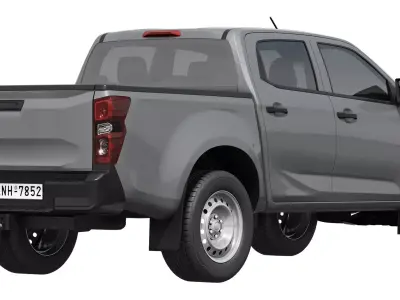 Isuzu D-Max Ultility 2025 3D model
