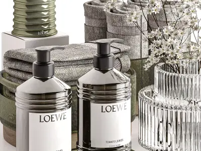 Bathroom Accessories 10 3D model