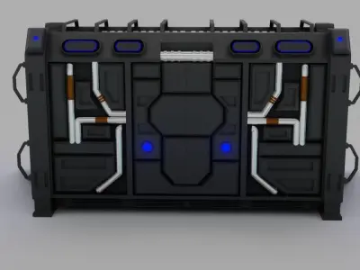 Sci Fi Generator 3D model