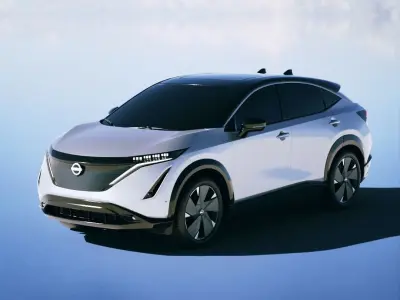 Nissan Ariya 2021 Low-poly 3D model