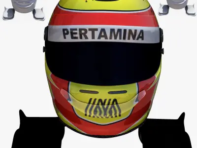 Haryanto Helmet 2016 Low-poly 3D model