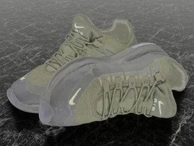 NIKE AIR MAX AXIS 3D SHOES 3D model