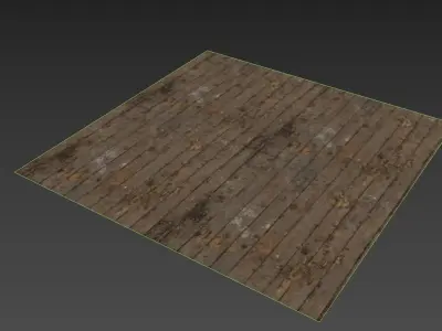 Wood material 3D model