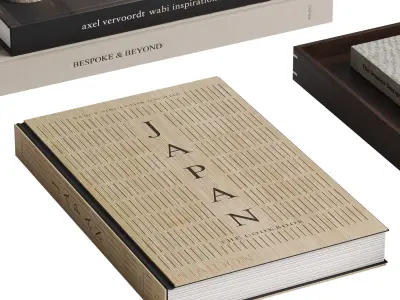 Wabi Sabi Decor Set 3D model