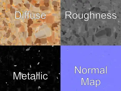 Medina Mosque Architectural model pack Low-poly 3D model