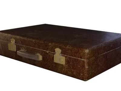 vintage bag 3D model Free 3D model