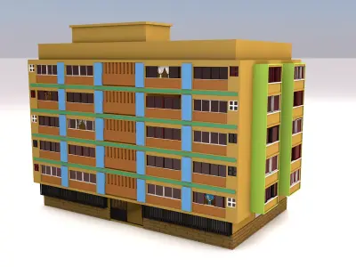 Building residential 3D model