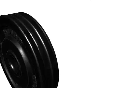 Realistic Gym Weight Plate 3D Model Low-poly 3D model