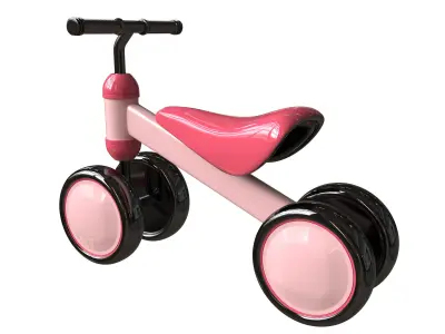 Retrospec Cricket Baby Walker Balance Bike 3D model