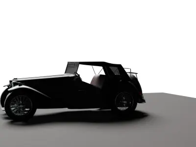 clasic cars 3D model