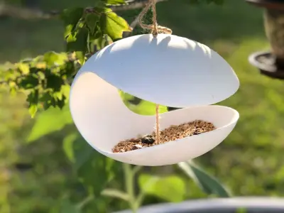 Bird Feeder - Mobius Clam 3D print model