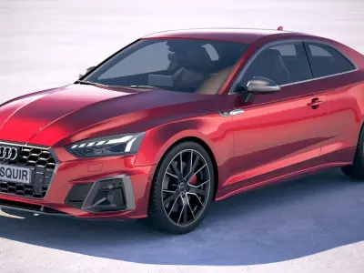 Audi S5 Coupe 2020 3D model