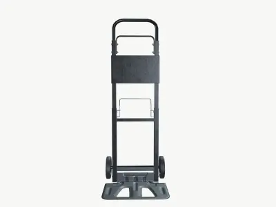 Hand Truck Low-poly 3D model