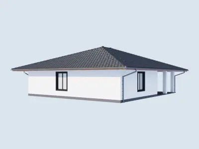 Residential house 3D model