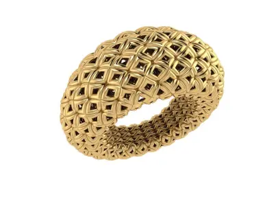 Pattern Ring 01 3D print model