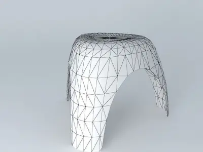 Elephant Stool Free 3D model