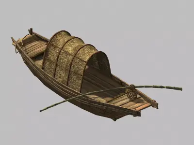 Game Journey to the West - Boat 3D model