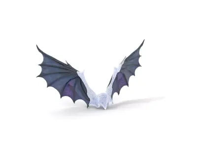 Gothic Dragon Wings model pack Low-poly 3D model