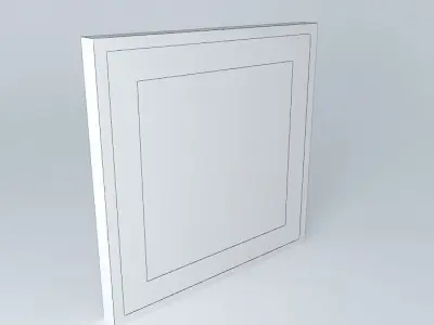 Culture square frame Free 3D model