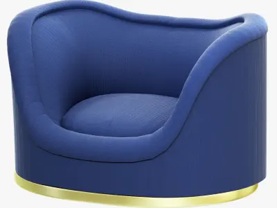 Brabbu Dakota Single Sofa 3D model