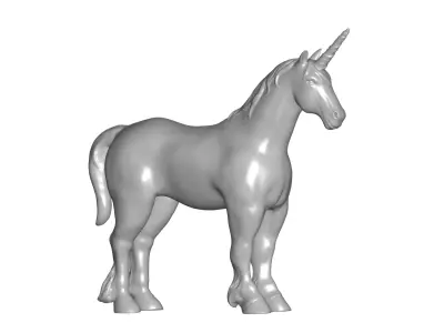 Unicorn 3D model