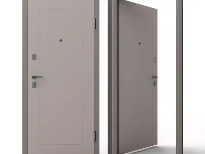 Mechal Door 3D model