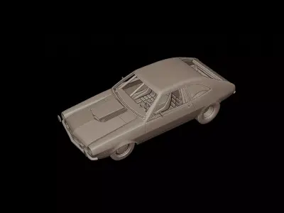 1972  Pinto Bob Glidden Pro Stock 3D print model