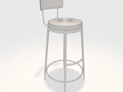 Bar Stool 44 3D model