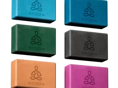 Color Blocks for Yoga 3D model