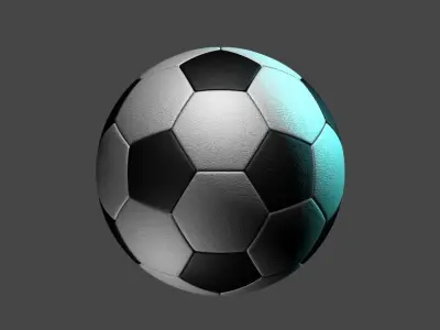 Ball - Printable Low-poly 3D model