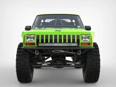 Jeep Comanche Zone Offroad 1994 3D model