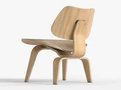 Eames Chair Low-poly 3D model