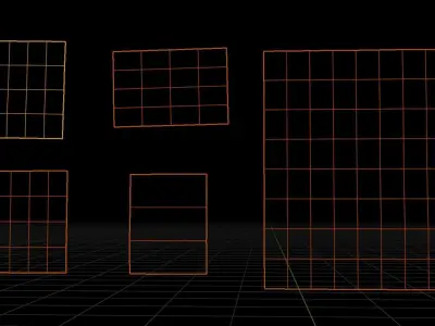 Math Posters Free low-poly 3D model